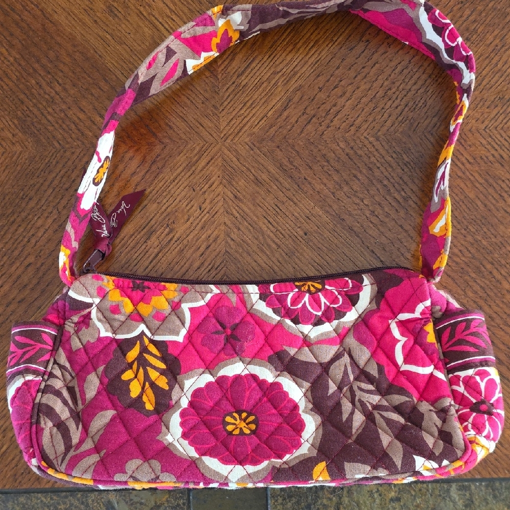 Vera Bradley Canaby Floral Shoulder Bag Retired Pattern